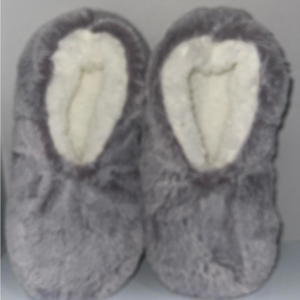 LEMON Supersoft Faux Fur Slipper Socks (2PAIRS)  Size M/L